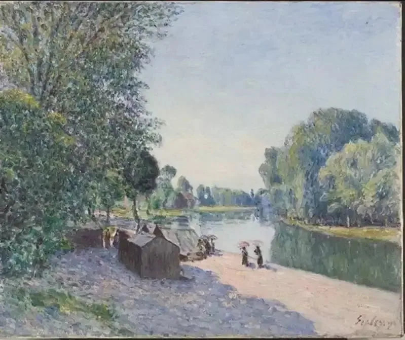 Sole di mattina - Alfred Sisley