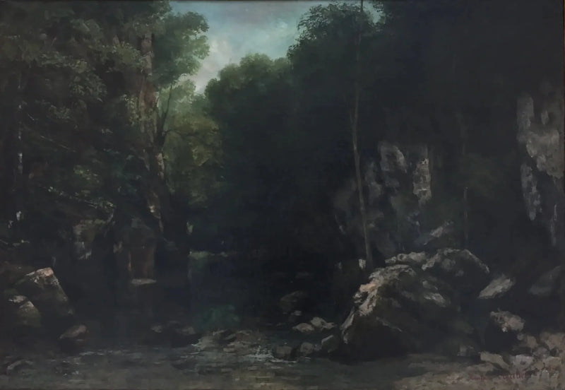 Solitudine - Gustave Courbet