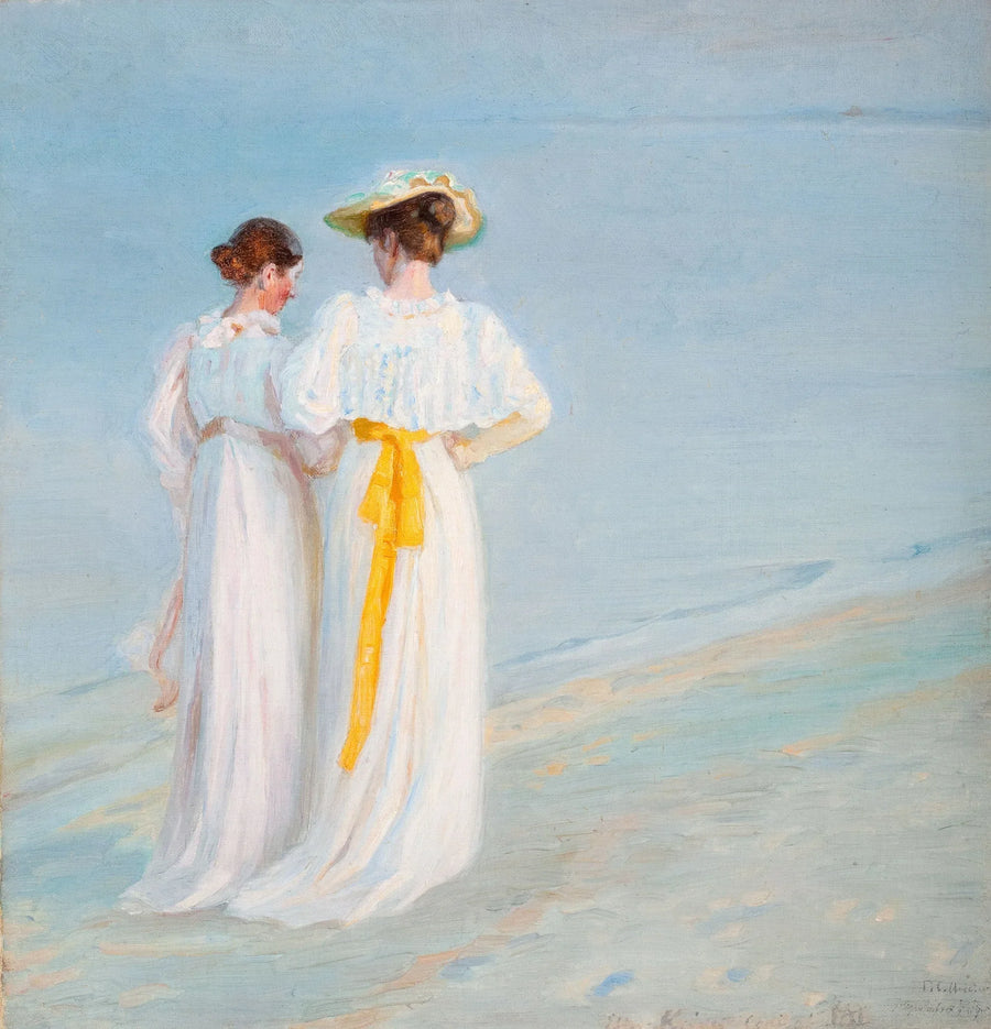 Spesso d'estate sulla spiaggia di Skagens - Michael Peter Ancher