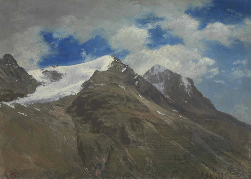 Sommets delle Montagne Rocciose - Albert Bierstadt