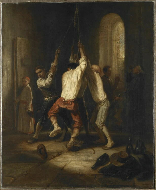 Les sonneurs - Alexandre-Gabriel Decamps