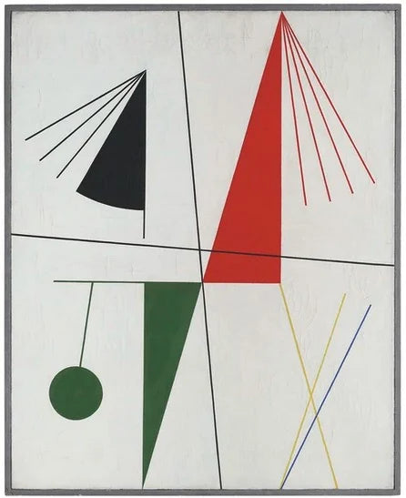 Equilibre, peinture de Sophie Taeuber-Arp