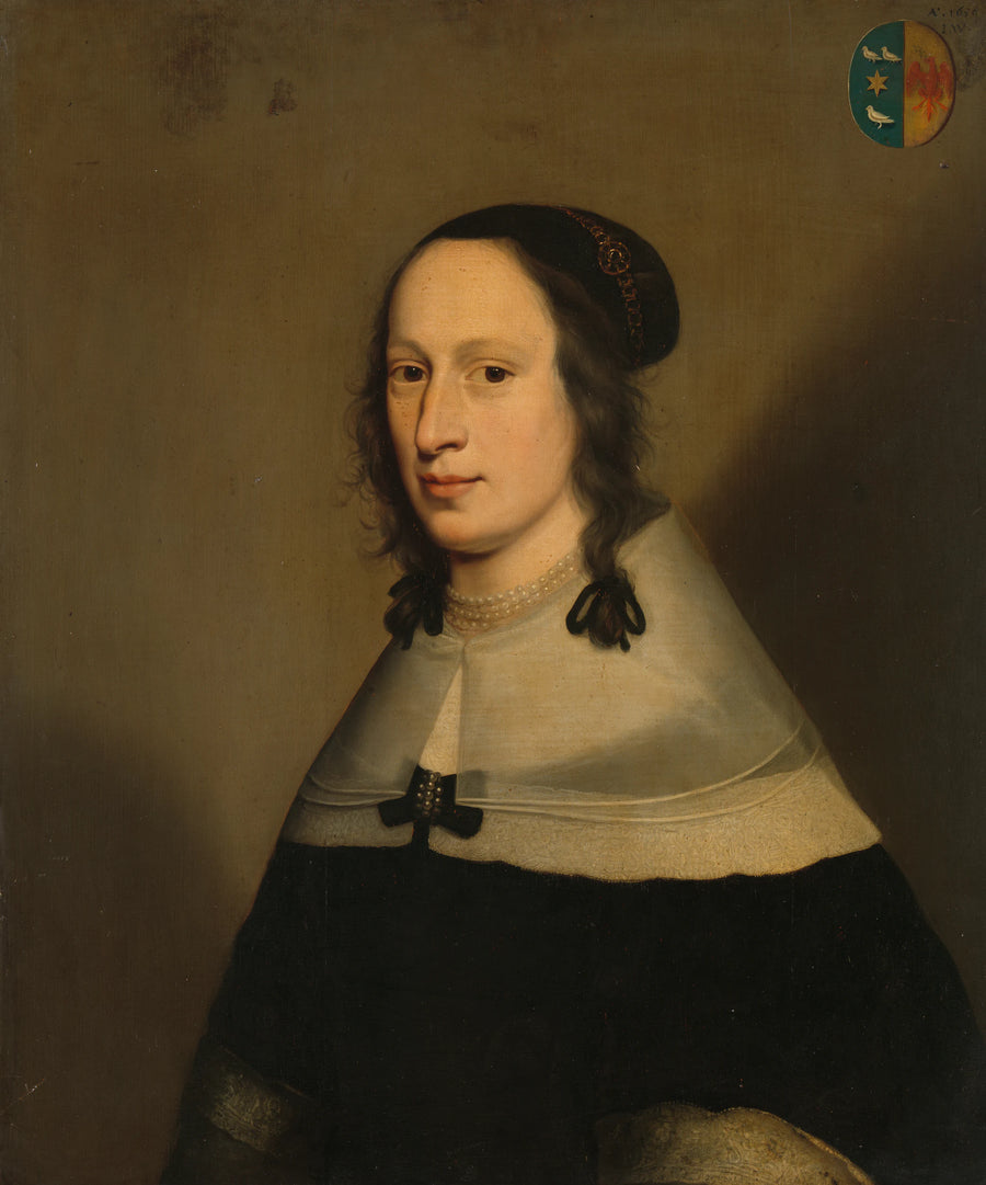 Sophie van Overmeer (1608-84). Épouse d'Adriaen van Persijn - Jan Jansz. Westerbaen