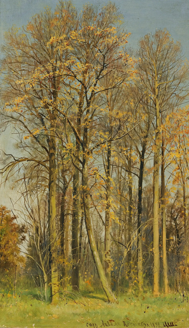Sorbiers des sorbiers en automne - Ivan Chichkine