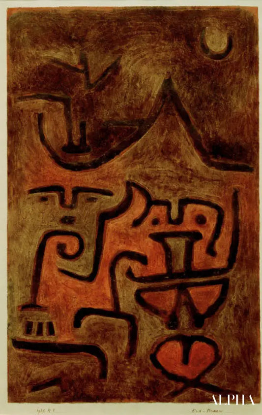 Sorcières de la terre, 1938 - Paul Klee - Reproductions de tableaux et peintures haut de gamme