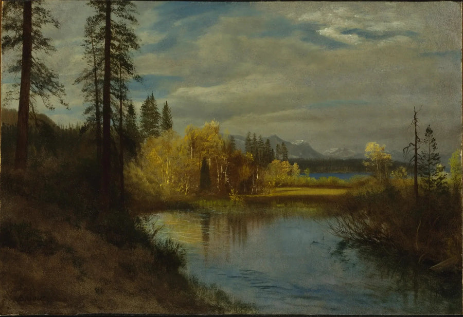 Uscita al lago Tahoe - Albert Bierstadt