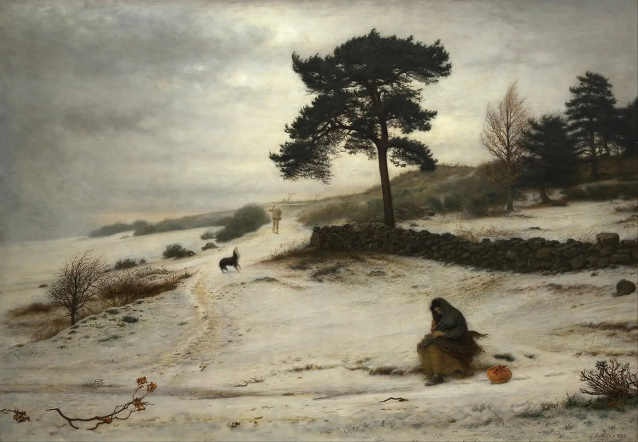 Soffio, soffio, vento d'inverno - John Everett Millais
