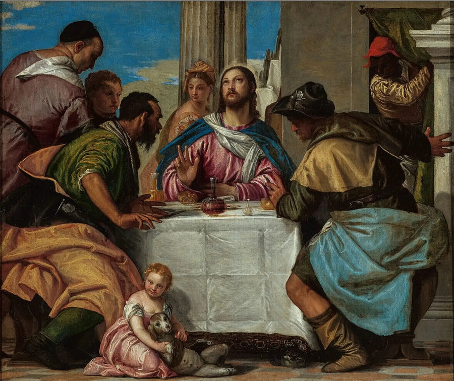 Cena da Emmaüs - Paolo Veronese