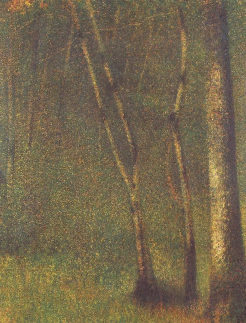 Sottobosco a Pontaubert - Georges Seurat
