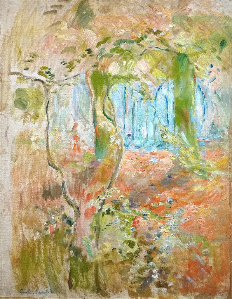 Bosco in autunno - Berthe Morisot