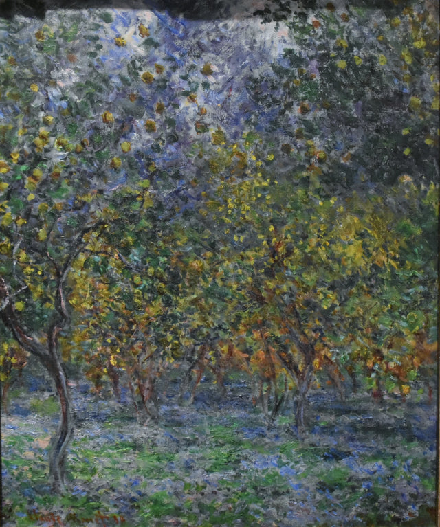 Sotto gli alberi di limoni W873 - Claude Monet