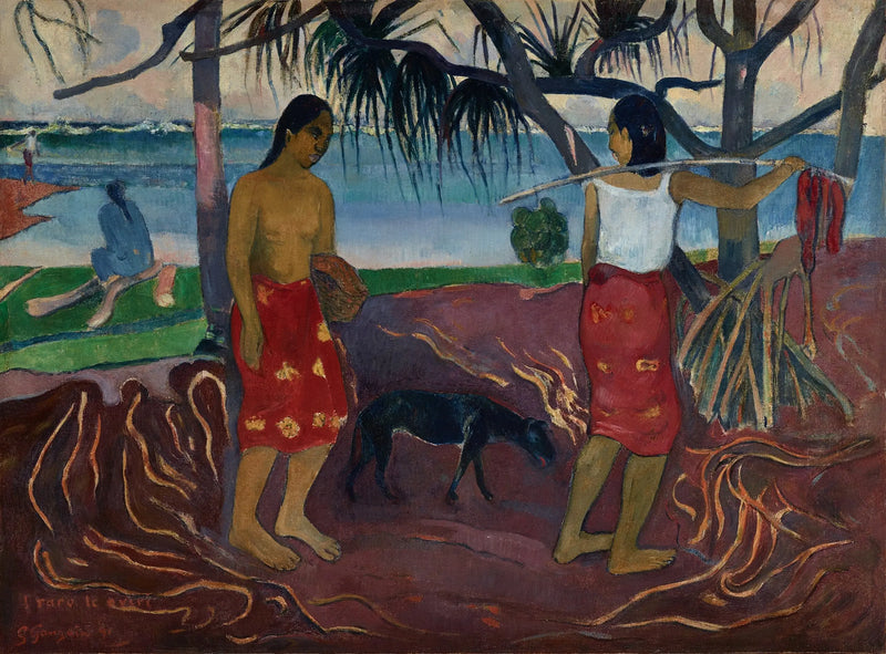 Sotto il Pandanus - Paul Gauguin