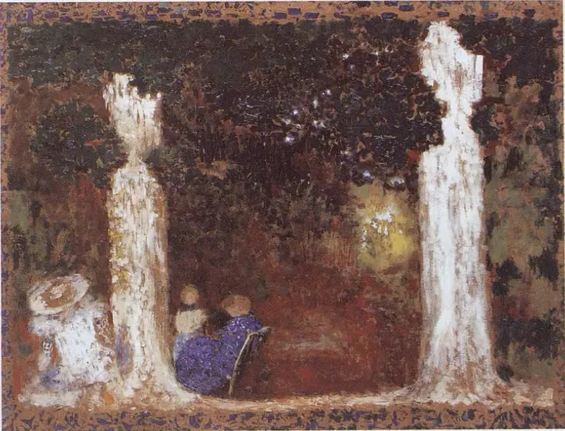 Sotto gli alberi - Édouard Vuillard