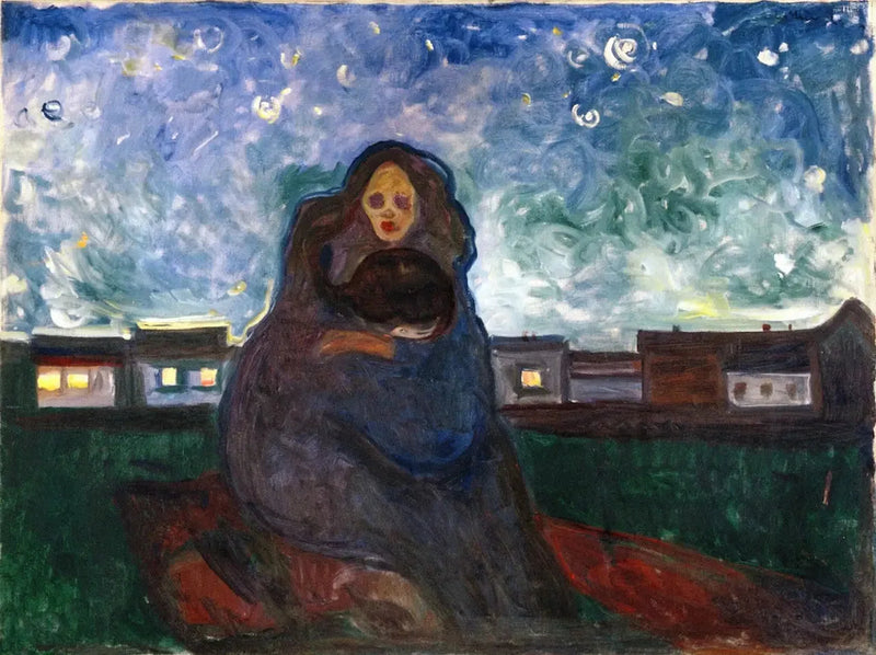 Sotto le stelle - Edvard Munch