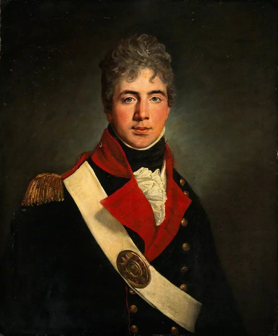 Sottotenente (più tardi maggiore generale) Adam Fife Crawford (1787–1864), Royal Artillery - Henry Raeburn
