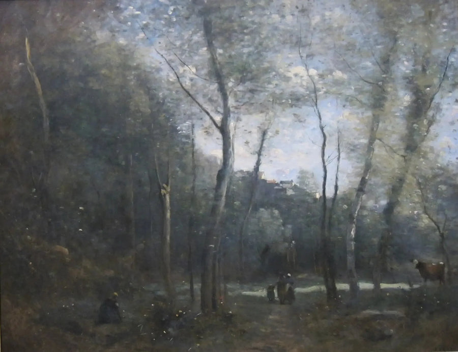 Ricordo di una prateria a Brunoy - Jean-Baptiste Camille Corot