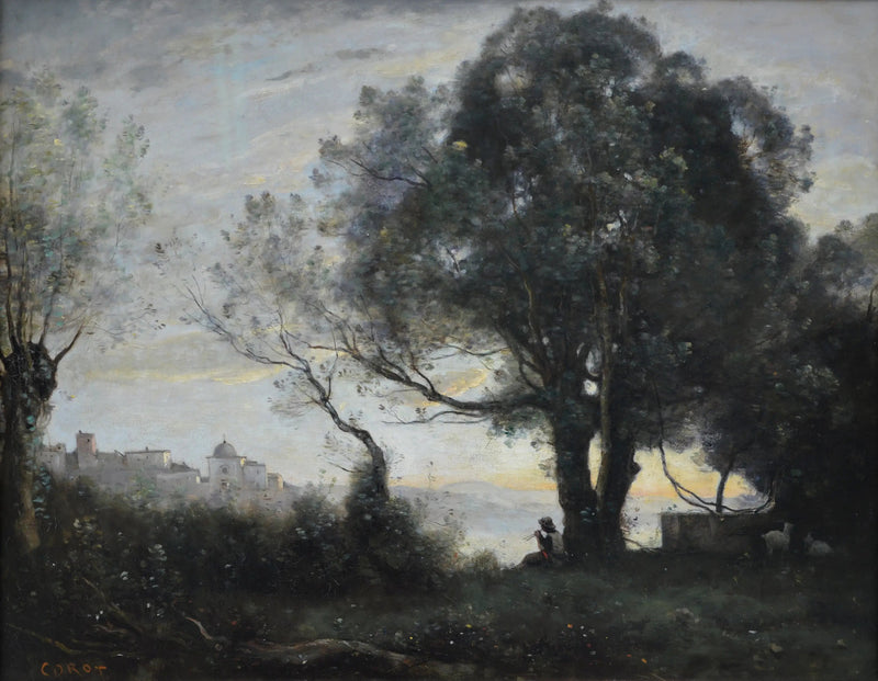 Ricordo di Castelgandolfo - Jean-Baptiste Camille Corot