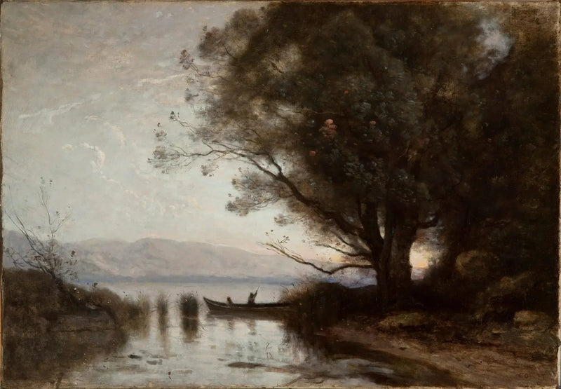 Ricordo di Riva - Jean-Baptiste Camille Corot