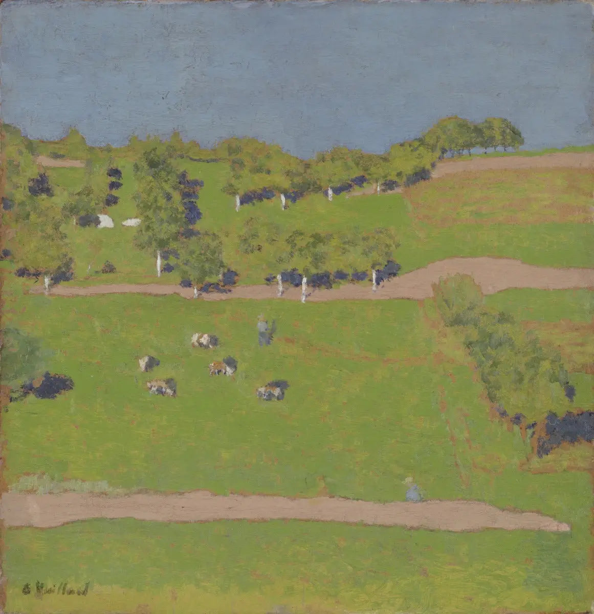 Souvenir de Romanel près de Lausanne - Édouard Vuillard - Alpha Reproduction