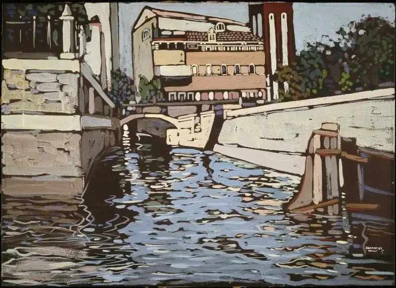 Ricordo di Venezia 3 (canale) - Vassily Kandinsky