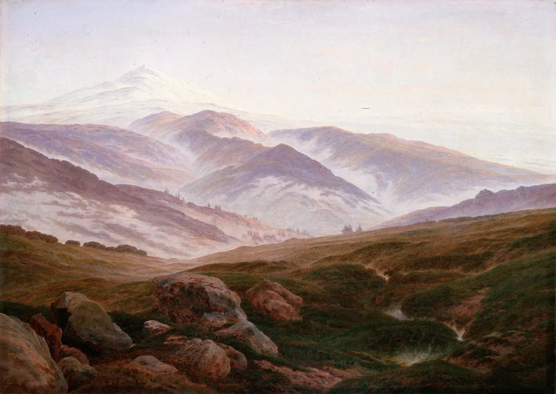 Ricordi nel massiccio dei Giganti - Caspar David Friedrich