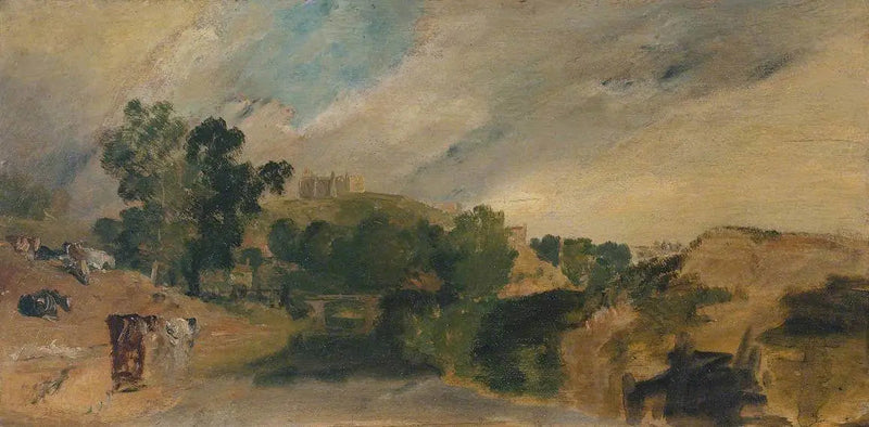 Collina di Santa Caterina, Guildford - J. M. W. Turner