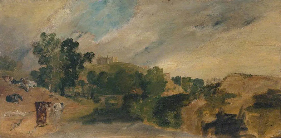 Collina di Santa Caterina, Guildford - J. M. W. Turner