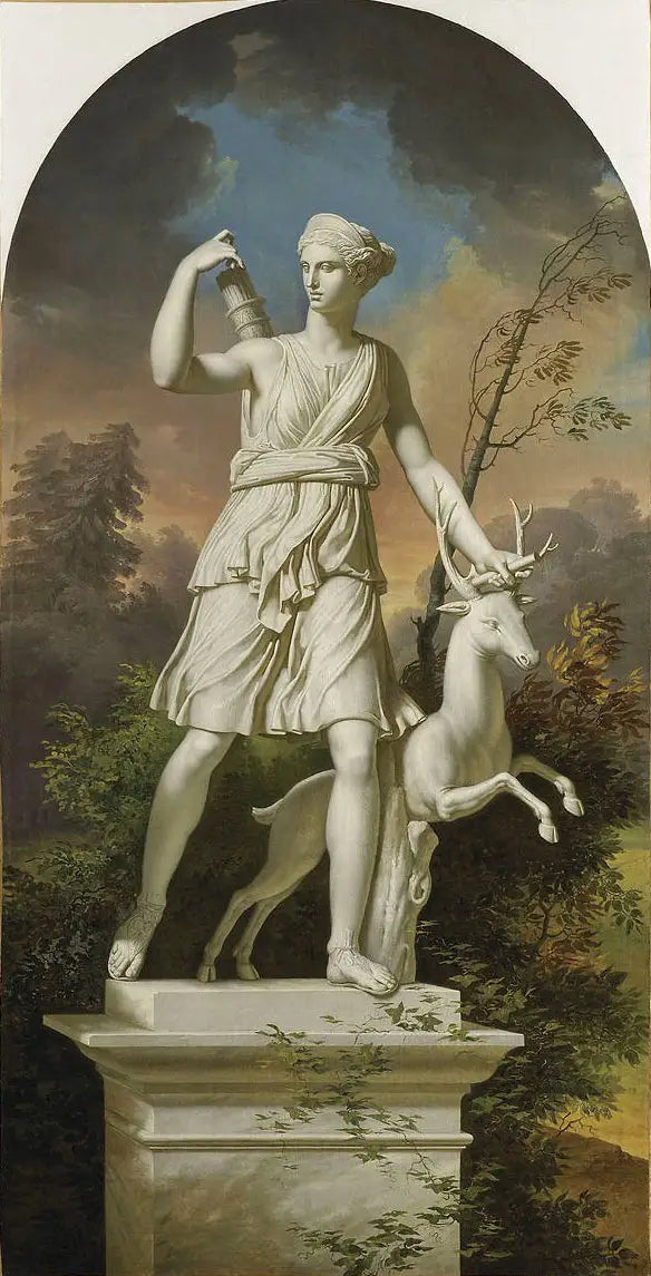 Statua di Diana - Charles Meynier