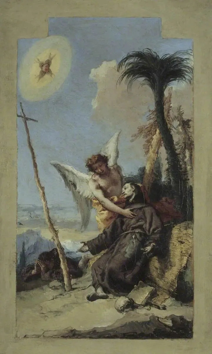Stigmatisation di san Francesco - Giovanni Battista Tiepolo
