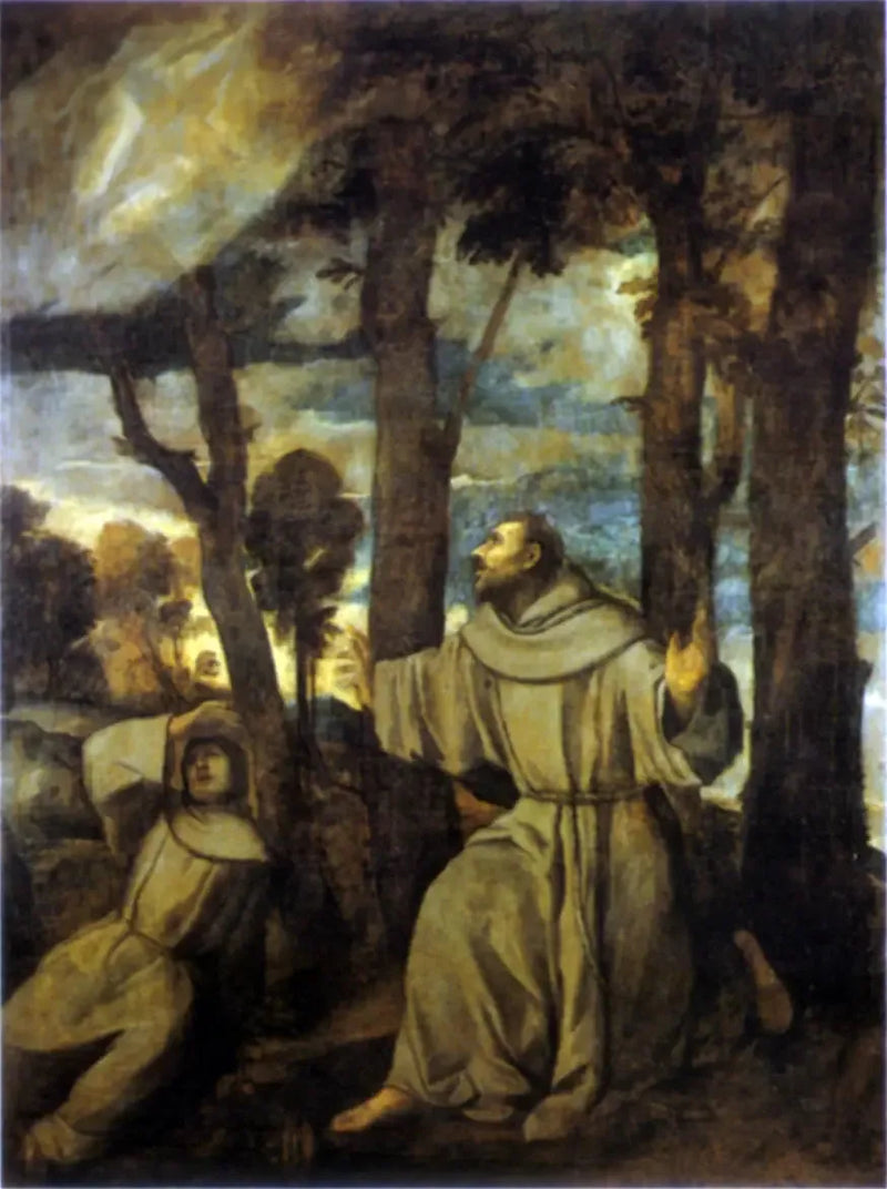 Stigmatisation di san Francesco - Titian