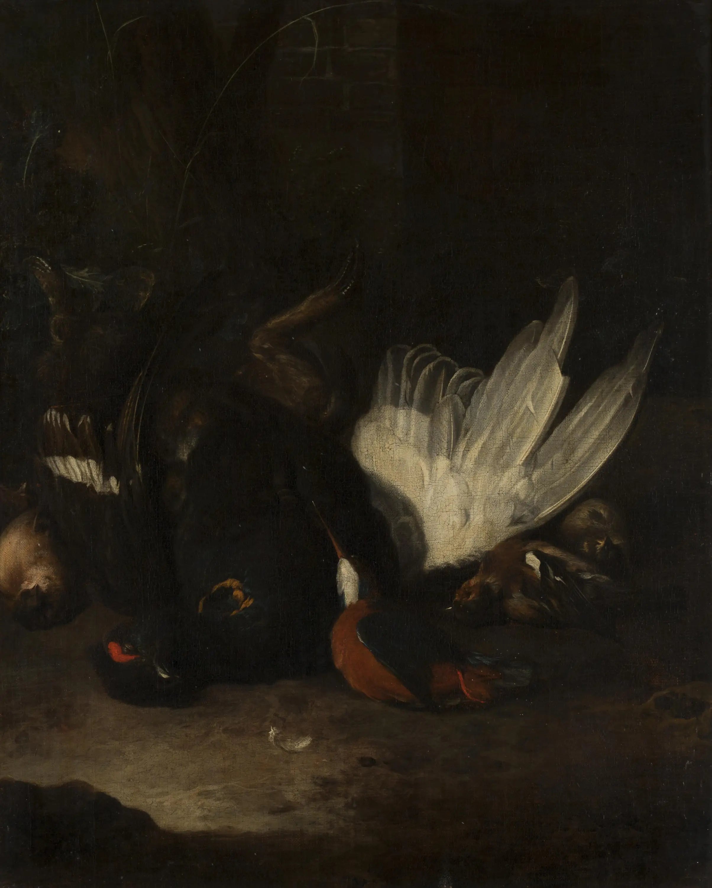 Still Life with Dead Birds - Melchior de Hondecoeter image 1 copie peinte à la main à l’huile