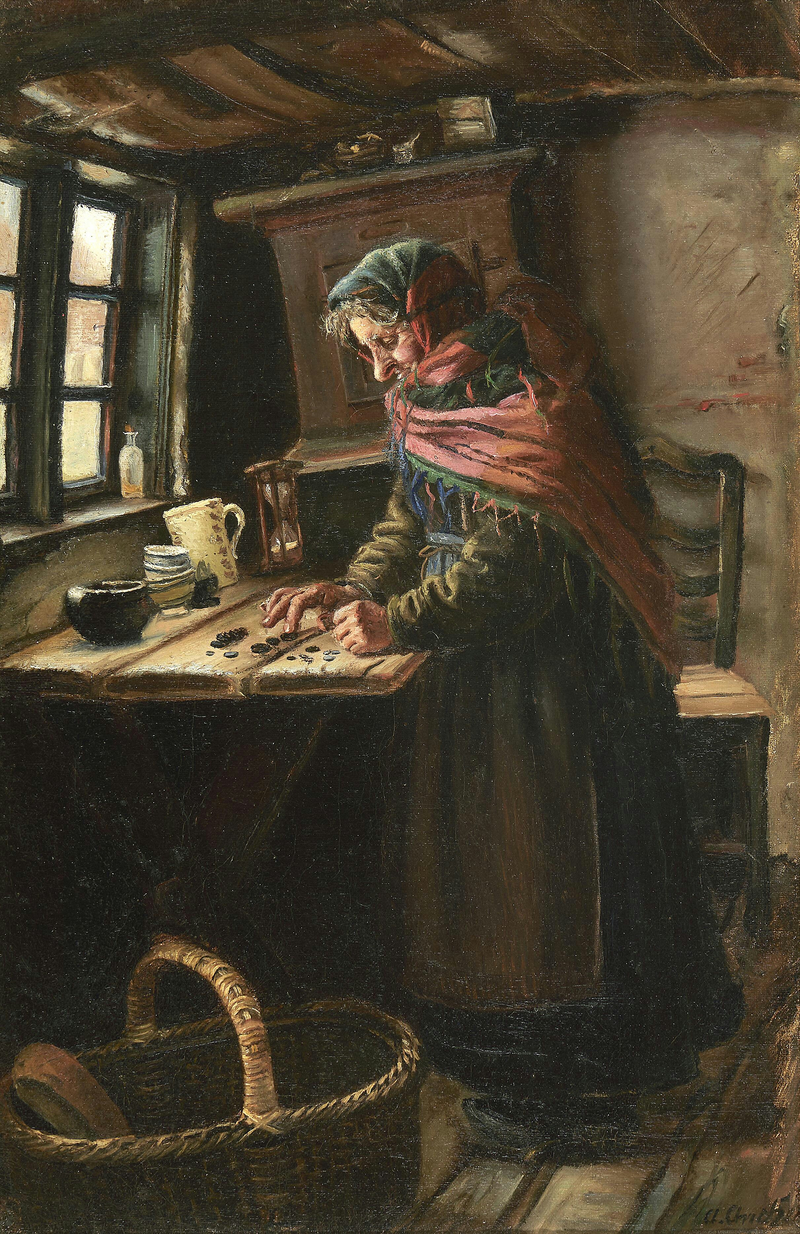 Stine Bollerhus conta i soldi guadagnati vendendo pane. E ricomincia da capo. - Anna Ancher