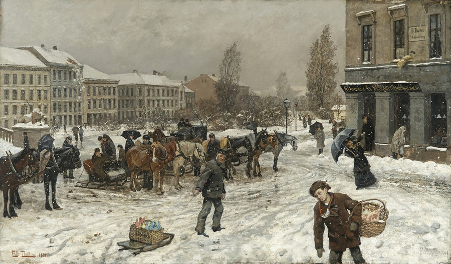 Pantaloncini Plass - Frits Thaulow