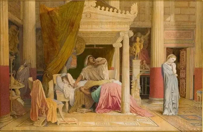 Stratonice e Antioco - Jean-Auguste-Dominique Ingres