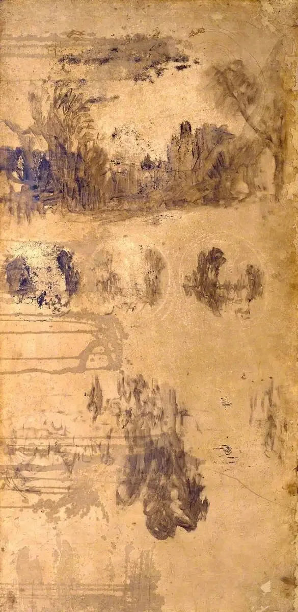 Studi per 'L'alba del Cristianesimo' - J. M. W. Turner