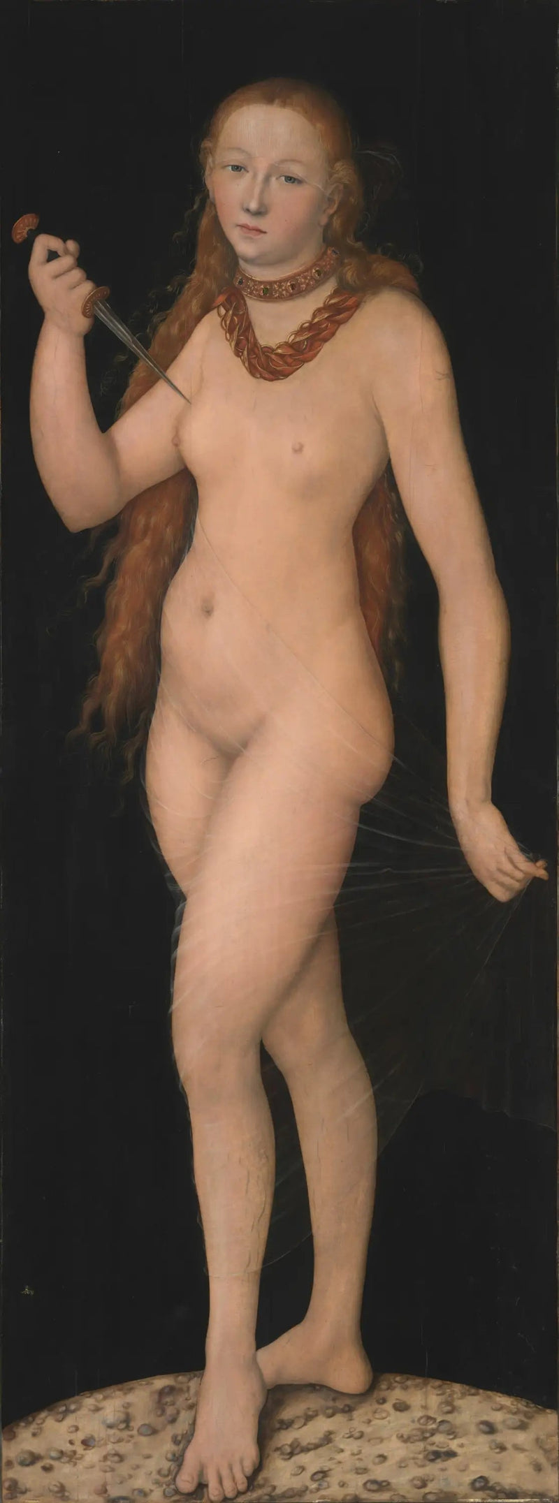 Suicidio di Lucrezia - Lucas Cranach il Vecchio