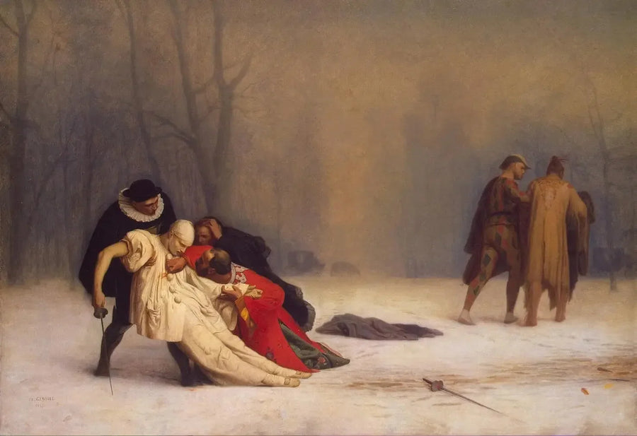 Suite di un ballo in maschera - Jean-Léon Gérôme