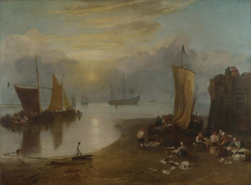 Sole che sorge attraverso il vapore - J. M. W. Turner