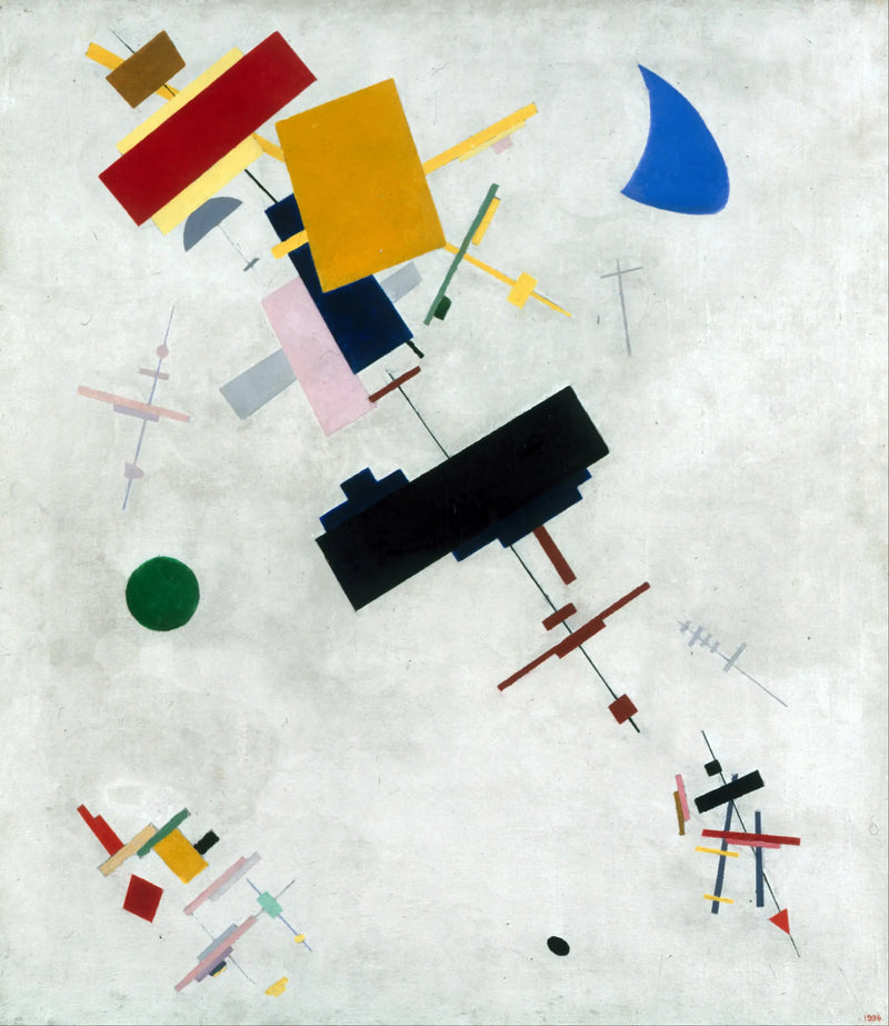 Suprematismo (Supremus n° 56) - Kazimir Malevich