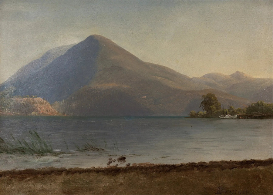 Sull'Hudson - Albert Bierstadt
