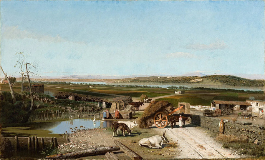 Sulla catena Ofantino - Giuseppe De Nittis