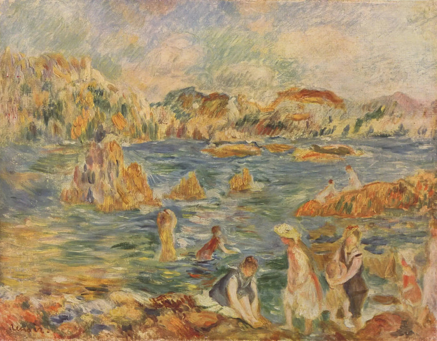 Sulla spiaggia di Guernsey - Pierre-Auguste Renoir