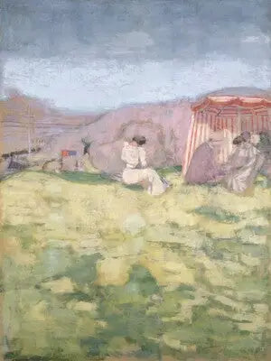 Sur la plage - Édouard Vuillard
