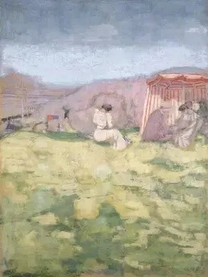 Sur la plage - Édouard Vuillard
