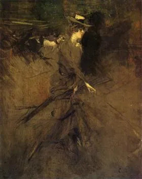 Passeggiata - Giovanni Boldini