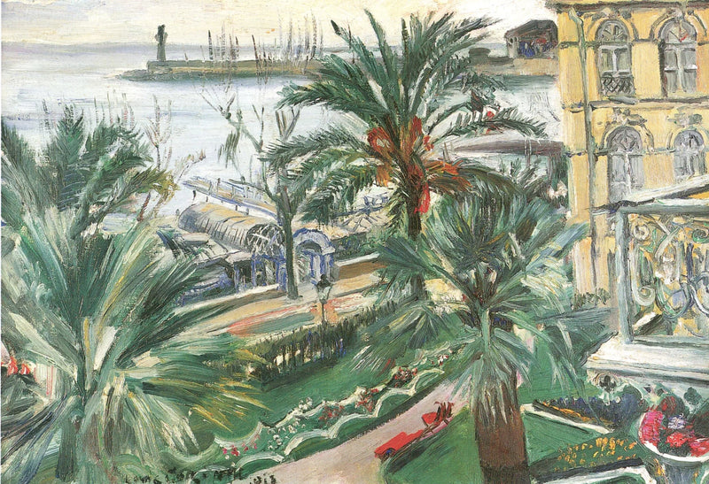 Sulla Riviera (Mentone) - Lovis Corinth