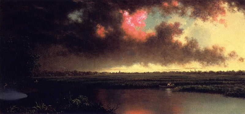 Sulla fiume San Sebastian, Florida - Martin Johnson Heade