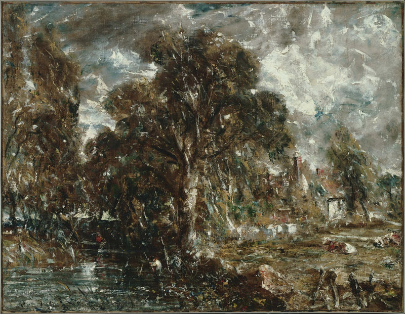 Sulla fiume Stour - John Constable