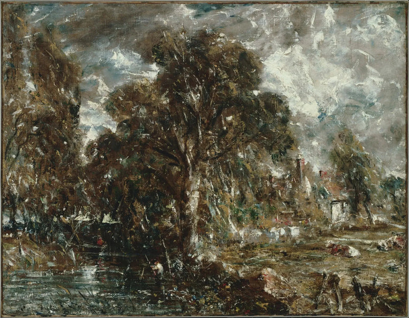 Sulla fiume Stour - John Constable