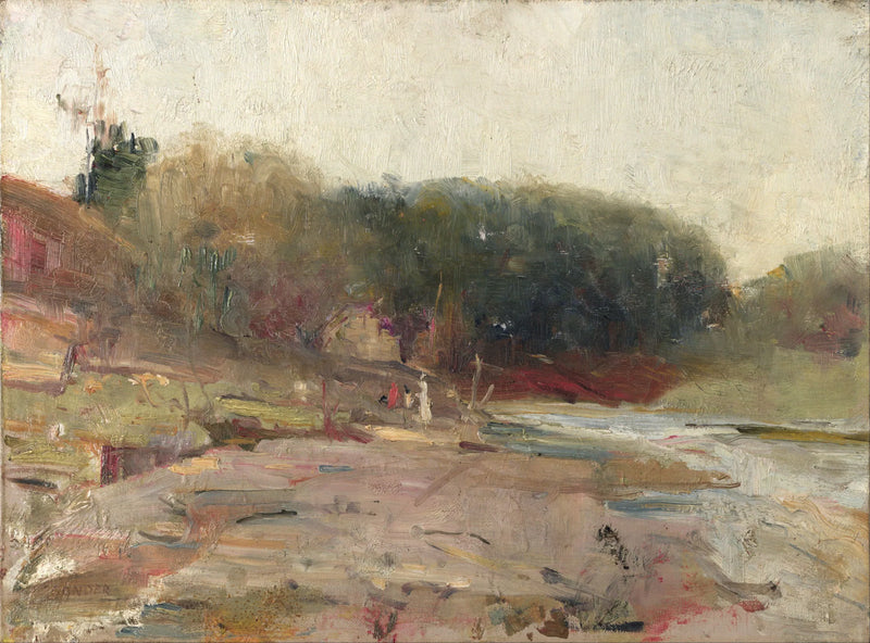 Sul fiume Yarra, vicino a Heidelberg, Victoria - Charles Conder